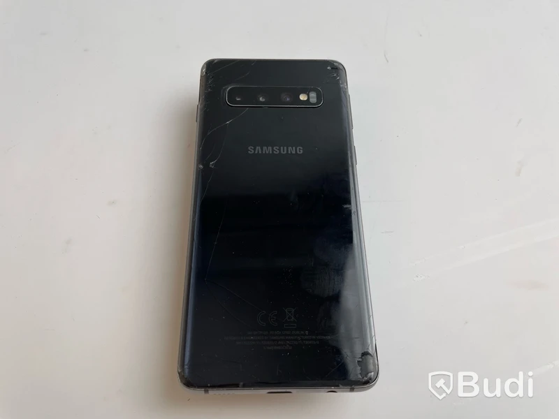 Mobil Samsung Galaxy S10. OBS! Skrapad skärm.