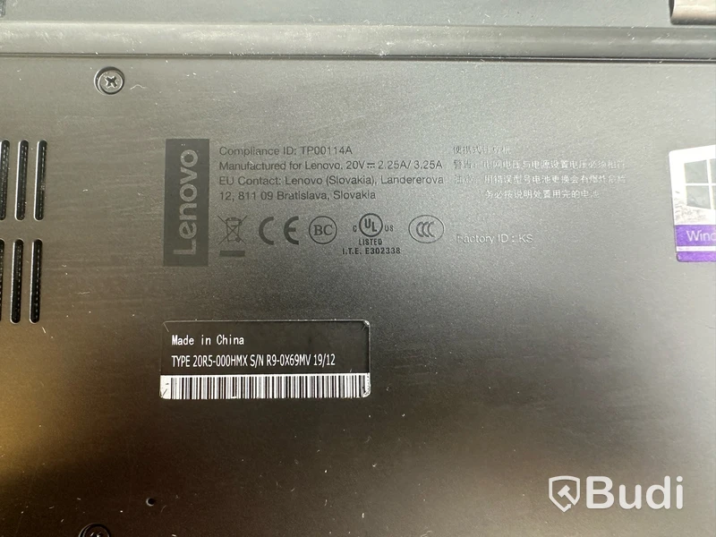 Dator Lenovo Yoga L13. Obs! Inget OS.