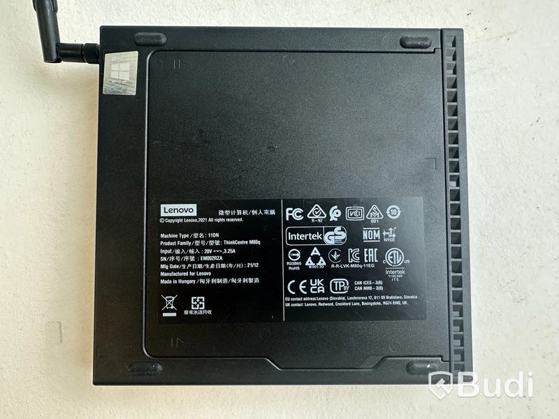 Dator Lenovo ThinkCentre M80q. OBS! Inget OS.