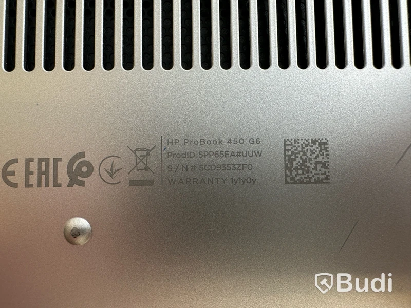 Dator HP ProBook 450 G6. Obs! Inget OS.