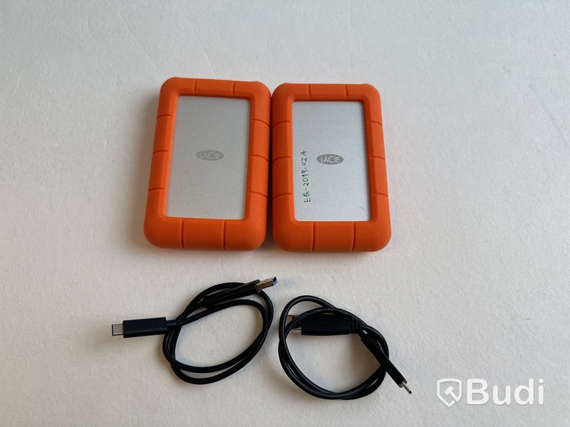 2st LaCie Rugged USB-C – Hårddisk – 4 TB.