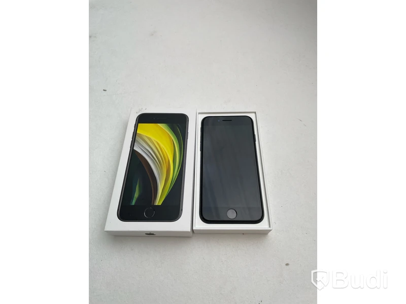 Mobil Apple iPhone SE. OBS! Skador på baksidan.