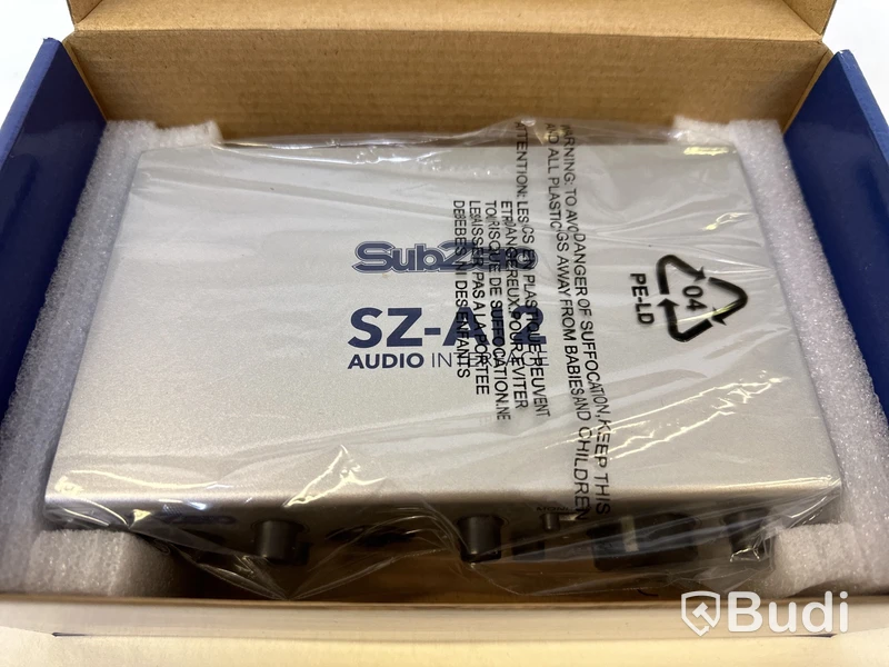 Mikrofon SubZero SZ-AI2 och SZC-300.