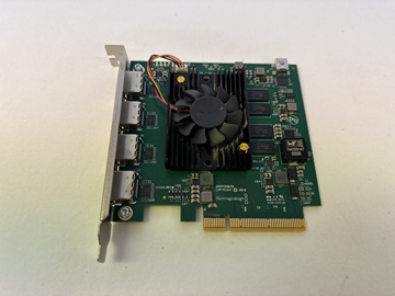 Blackmagic Design DeckLink Quad HDMI Recorder.