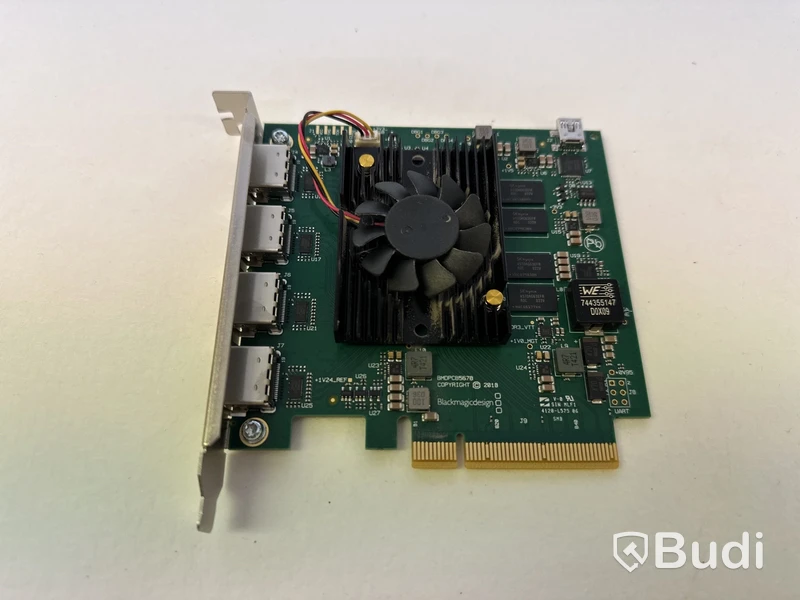 Blackmagic Design DeckLink Quad HDMI Recorder.