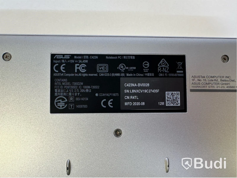 Dator Asus ChromeBook C423N.