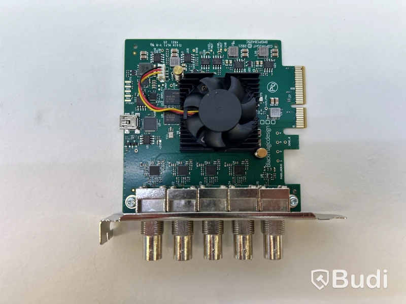 Blackmagic DeckLink Quad HDMI Recorder + DeckLink Duo 2. OBS! Ej funktionstest.