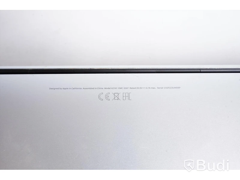 MacBook Pro 16 tum 2019, model A2141
