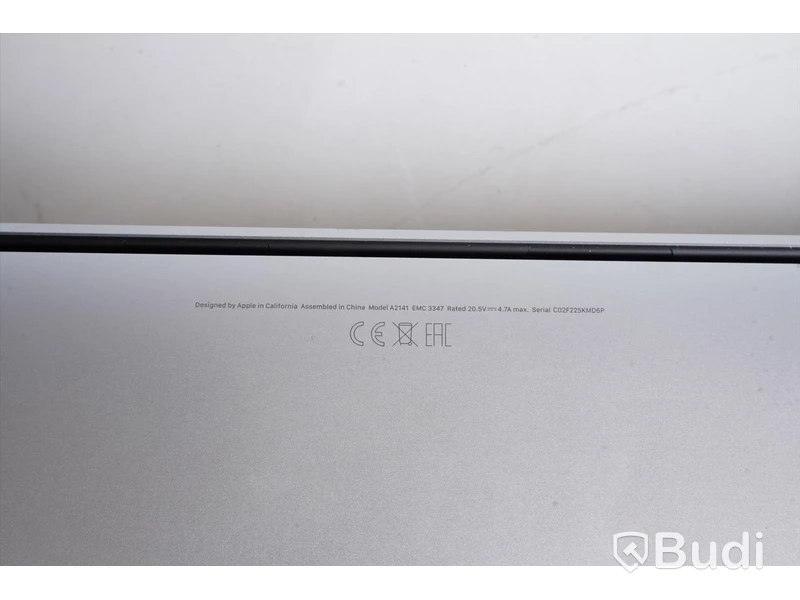 Macbook Pro 16 tum 2019, model A2141