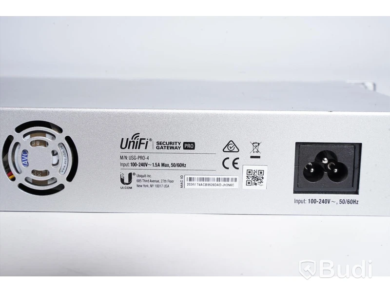 Brandvägg - Router - Ubiquiti UniFi ® Security Gateway Pro , SKU:  USG-PRO-4