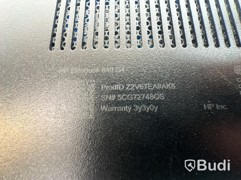 Dator HP EliteBook 840 G4. OBS! Inget OS