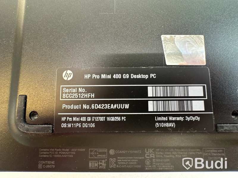 Dator HP Pro Mini 400 G9