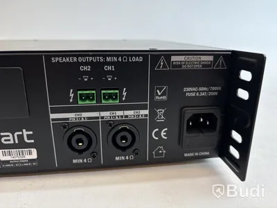 Apart Revamp 2600 2Ch Power Förstärkare 2x600W