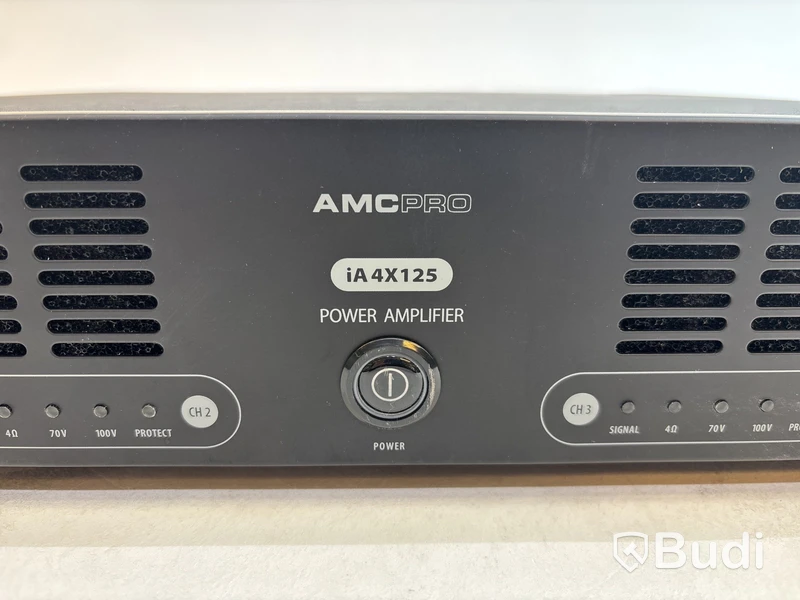 AMC Pro iA4x125 4-CH Förstärkare
