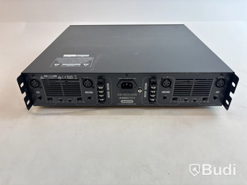 AMC Pro iA4x125 4-CH Förstärkare