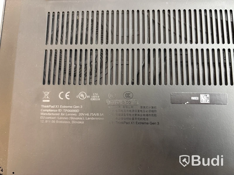 Dator Lenovo ThinkPad X1 Extreme Gen 3