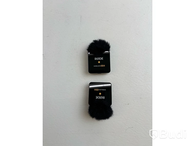 2 st. Mikrofon Røde 2 inkl. sändare