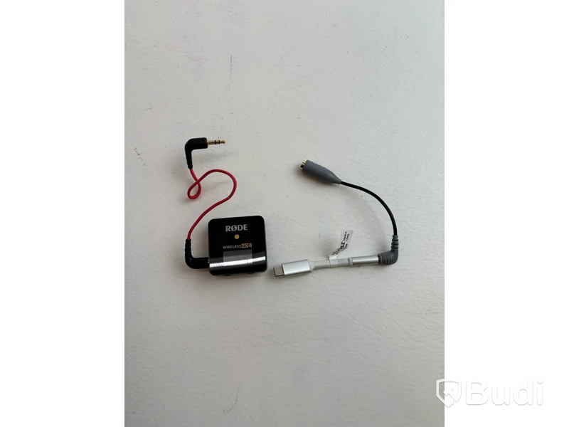 2 st. Mikrofon Røde 2 inkl. sändare