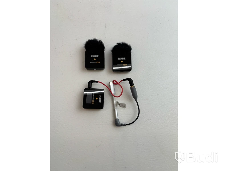 2 st. Mikrofon Røde 2 inkl. sändare