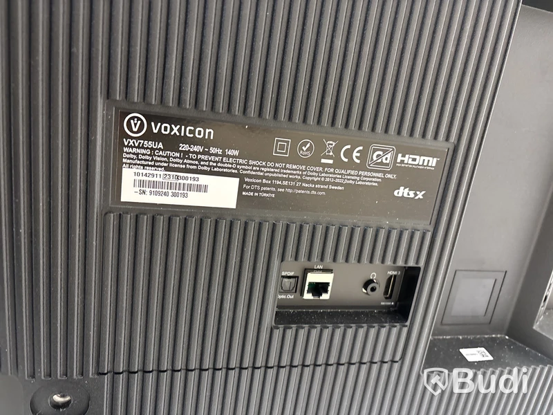 Smart TV Voxicon, VXV755UA
