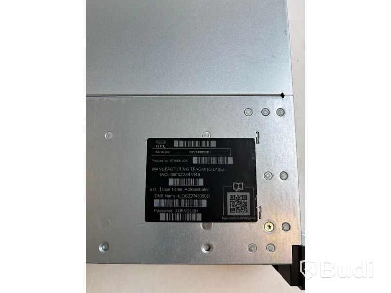 Server HPE ProLiant DL380 Gen10. Obs! Inga hårddiskar