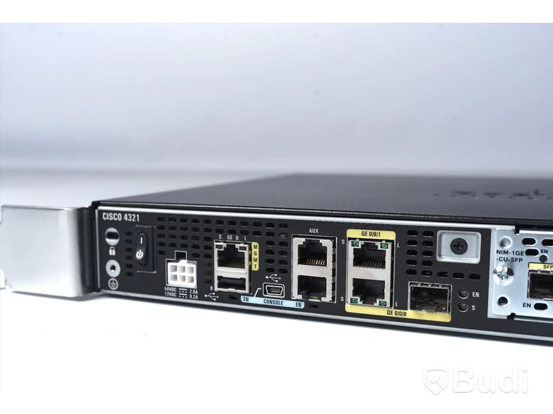 Router Cisco ISR4321, 4300 series - med strömförsörjning.