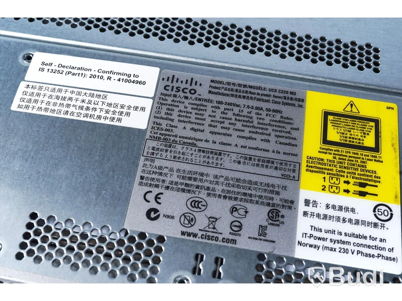 Server Cisco UCS C220 M3 Rack (Server),