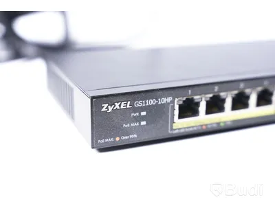 Server - ZyXEL GS1100-10HP (Med strömkabel)