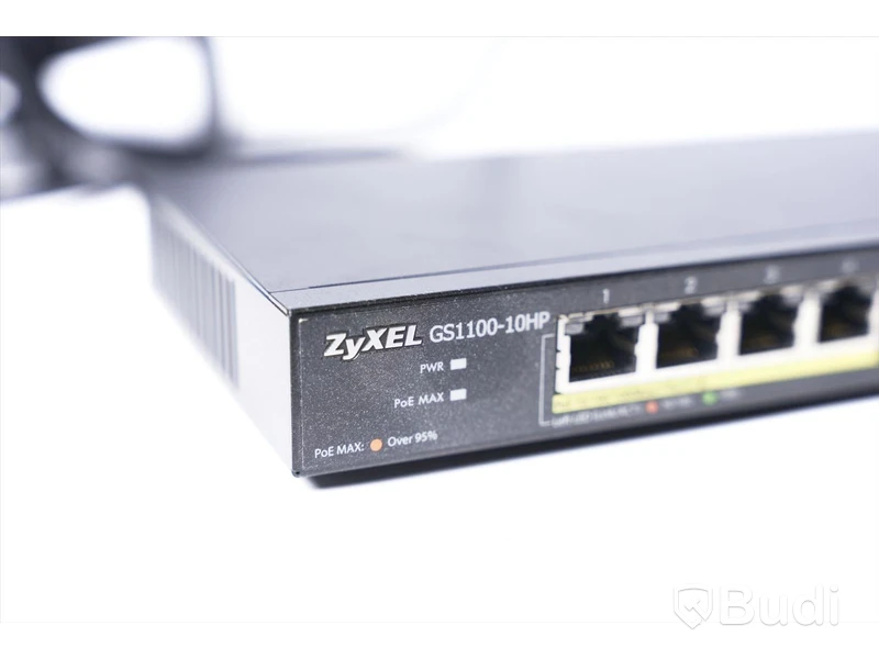 Server - ZyXEL GS1100-10HP (Med strömkabel)