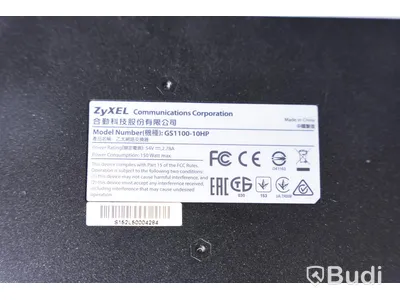 Server - ZyXEL GS1100-10HP (Med strömkabel)