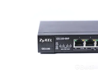 Server - ZyXEL GS1100-8HP(Med strömkabel)