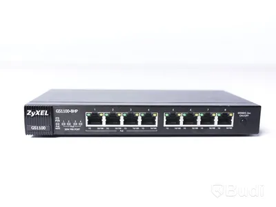 Server - ZyXEL GS1100-8HP(Med strömkabel)