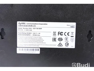 Server - ZyXEL GS1100-8HP(Med strömkabel)