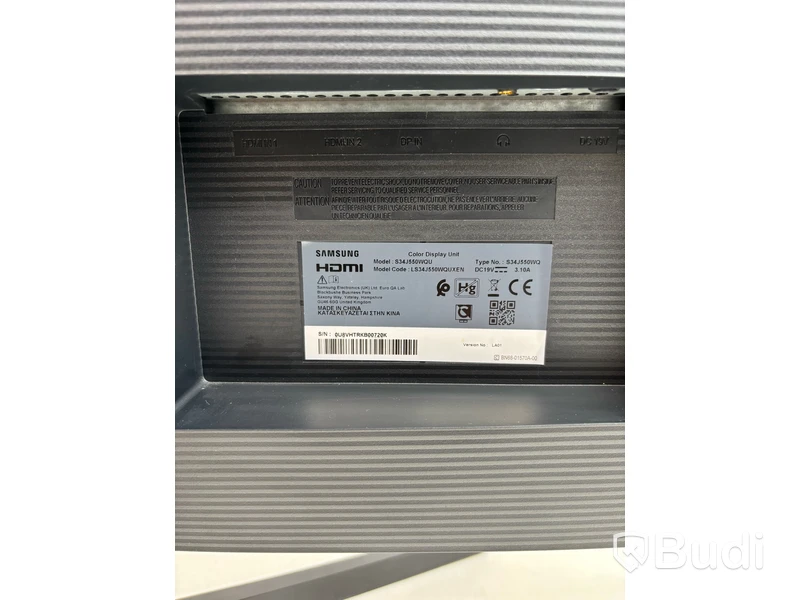 Datorskärm Samsung SJ55W 34 tum WQHD
