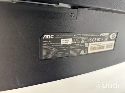 Datorskärm AOC CU34P2A WQHD