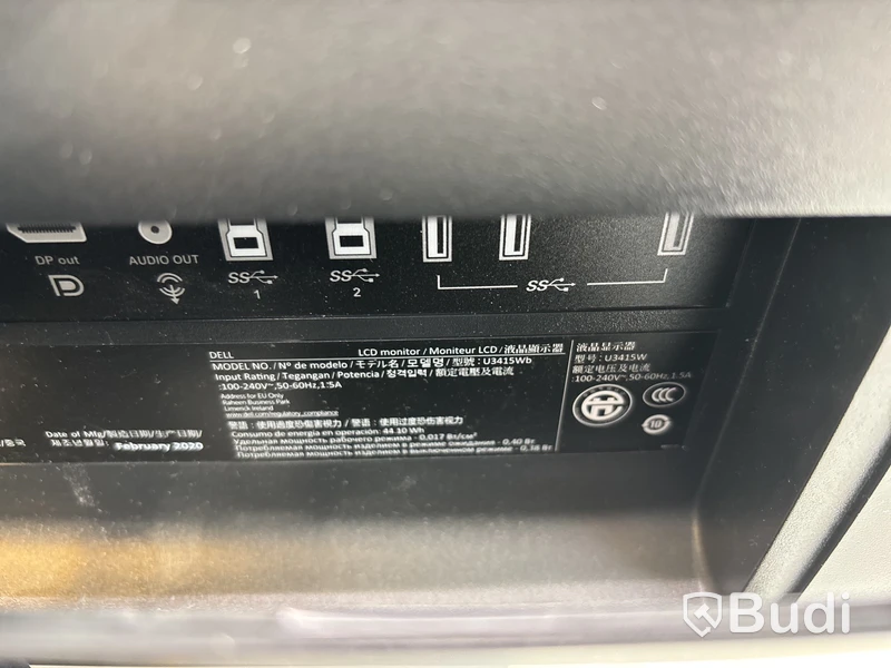 Datorskärm Dell U3415W WQHD