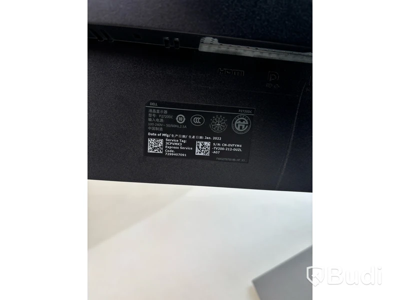 Datorskärm Dell P2720DC 27 tum