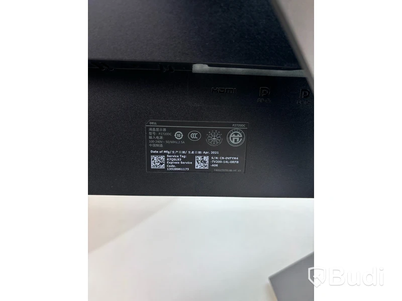 Datorskärm Dell P2720DC 27 tum