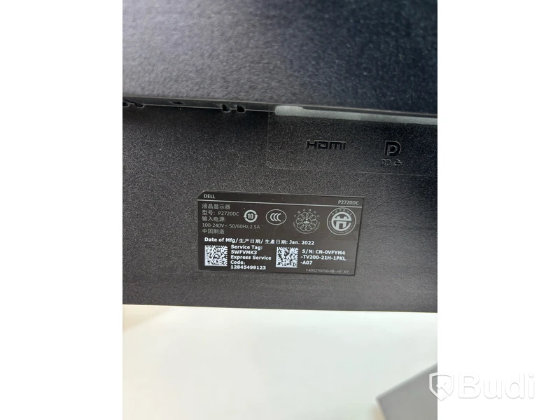 Datorskärm Dell P2720DC 27 tum