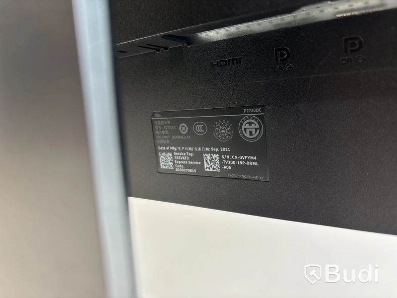 Datorskärm Dell P2720DC 27 tum