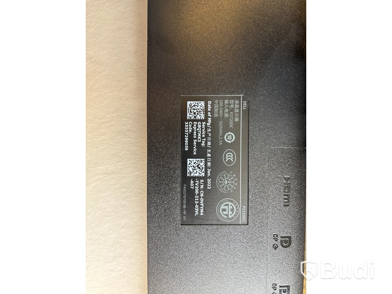 Datorskärm Dell P2720DC 27 tum