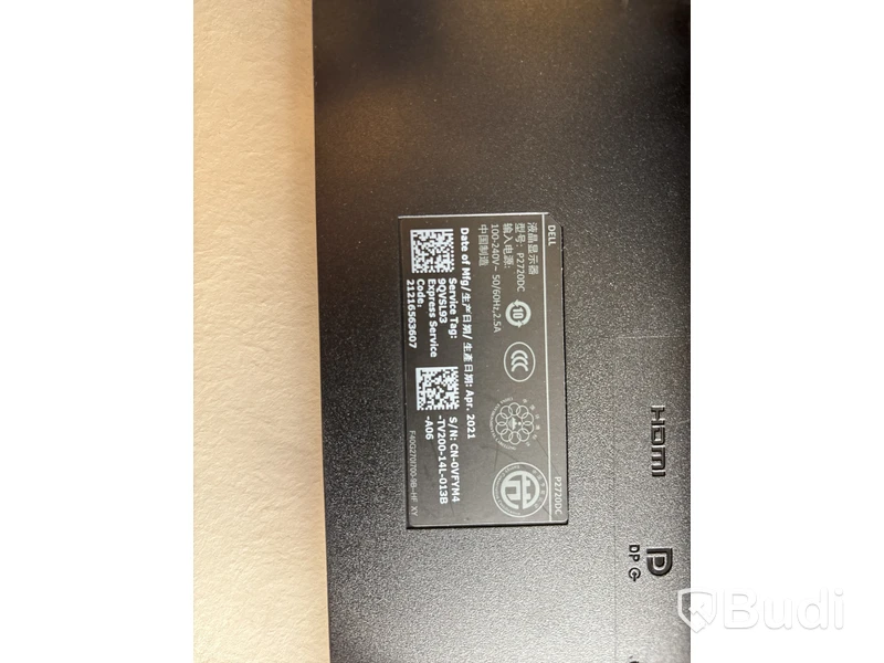 Datorskärm Dell P2720DC 27 tum