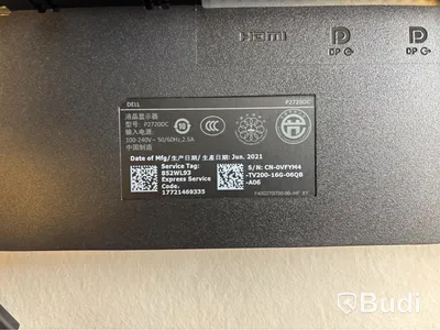 Datorskärm Dell P2720DC 27 tum OBS! Repad skärm