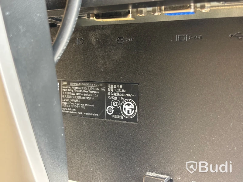 Datorskärm Dell Ultrasharp U2412M 24 tum