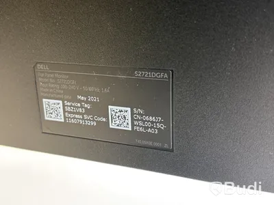 Gamingskärm Dell, S2721DGFA, 27 tum