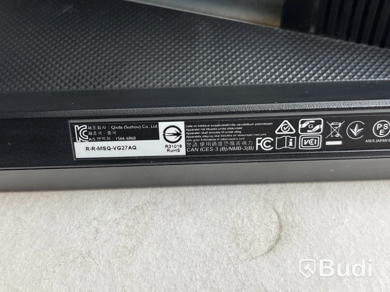 Gamingskärm ASUS, VG27AQ, 27 tum