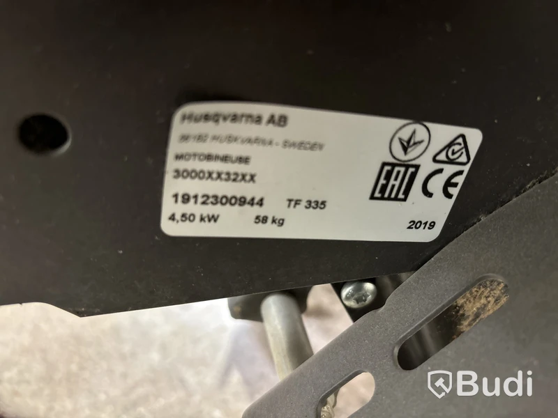 Jordfräs Husqvarna TF 335, -2019