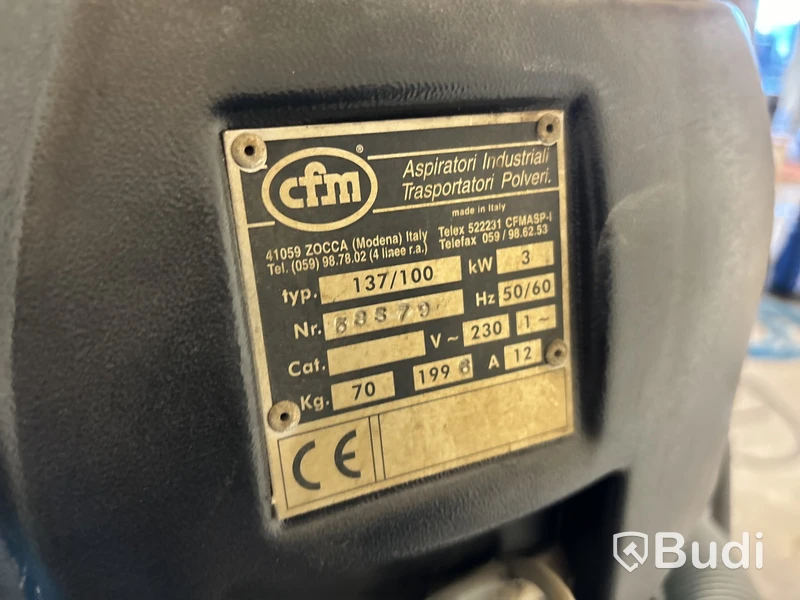 Grovdammsugare CFM 137 (stor modell)