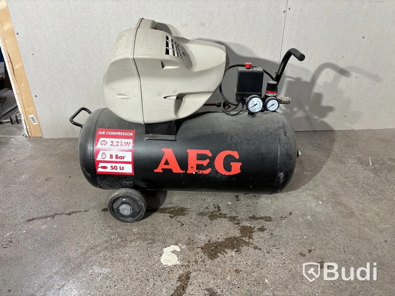 Kompressor AEG 50 liter.