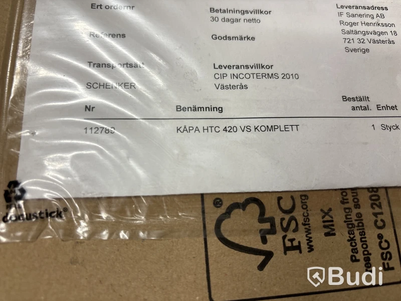 Golvslipmaskin HTC 420 VS